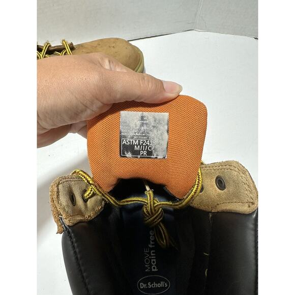 Herman Survivors Professional Series Men's Boots Leather‎ Steel Toe Size 10 Tan - Picture 6 of 15